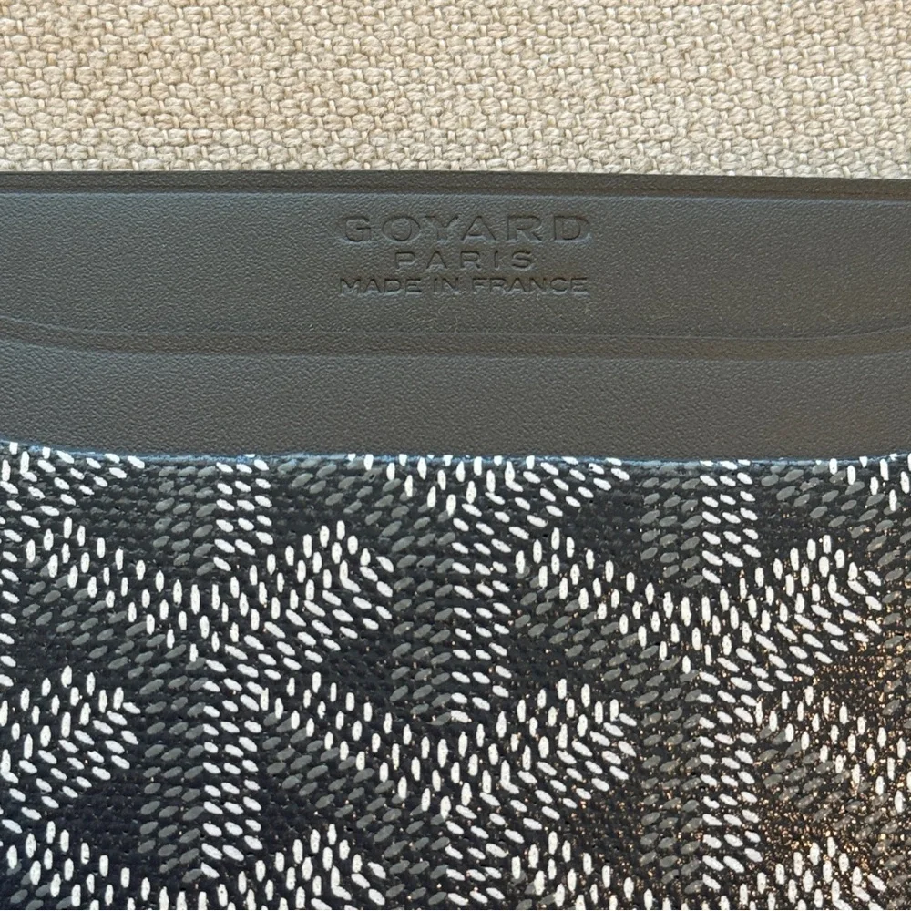 NWT🖤GOYARD🖤Goyardine Saint Sulpice Card Holder